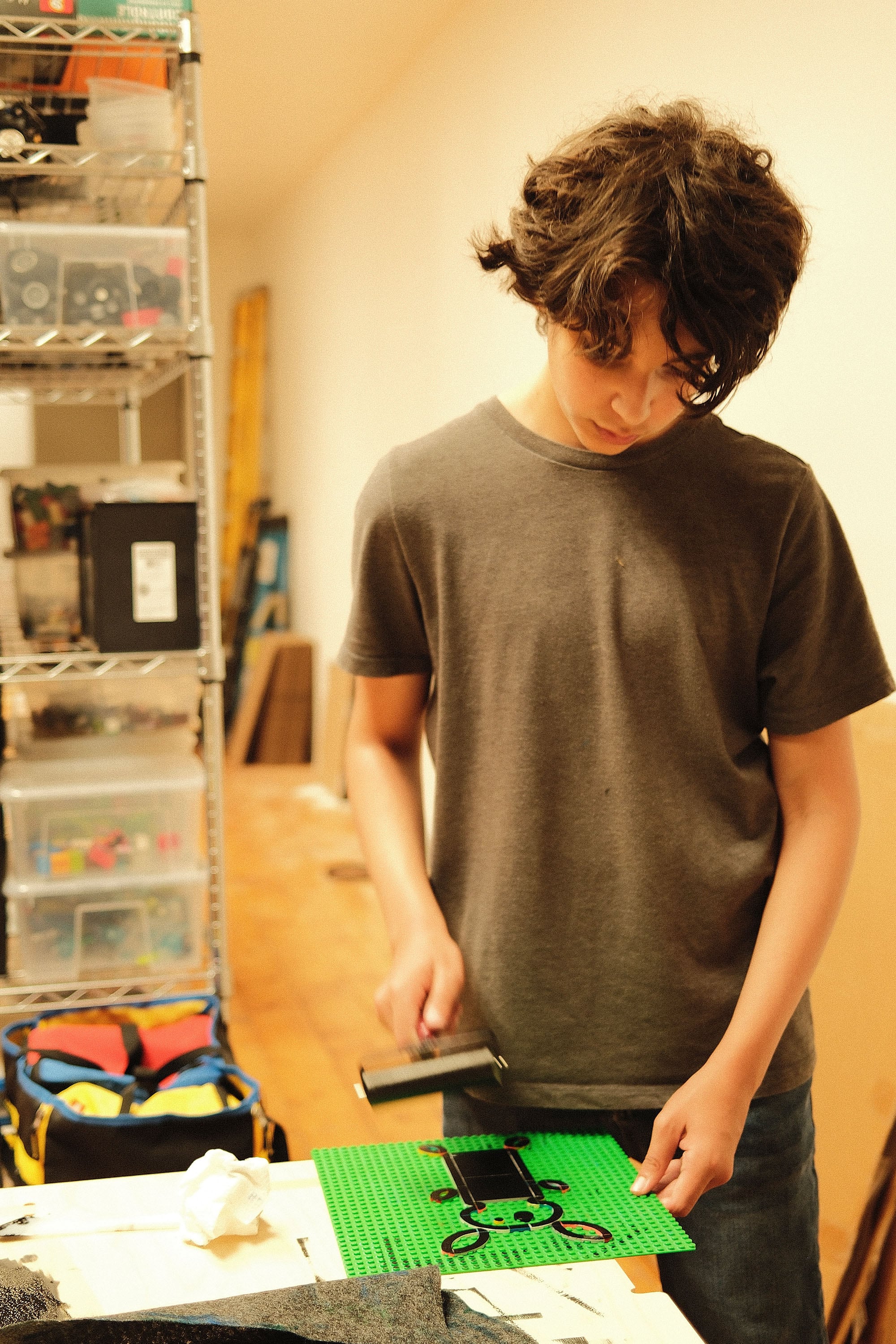 Lego-Based Print Making — student work