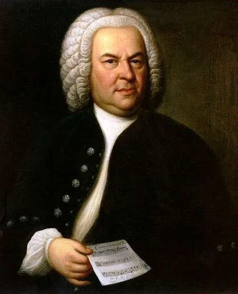 Painting of J.S. Bach